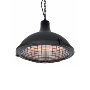 Sunred Heater Indus II Bright Hanging Black 2100 Watt