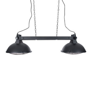 Sunred Heater Indus II Bright Hanging Black 3000 Watt