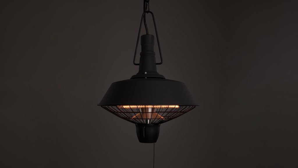 Sunred Heater Artix Bright Standing Black 2100 Watt