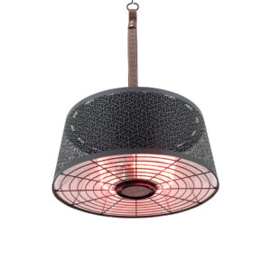 Sunred Smart Heater Moderna Artix Ultra Hanging Black 2000 Watt